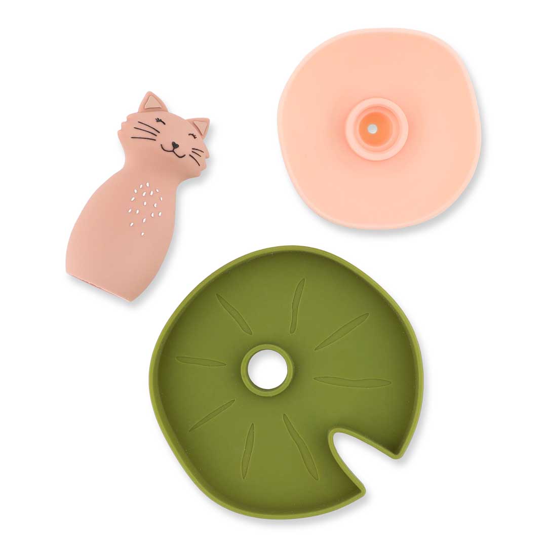 Flor flotante de juguete para el baño - Mrs. Cat